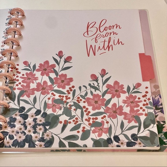 The happy planner Springtime Flora Big Notebook - Picture 10 of 11